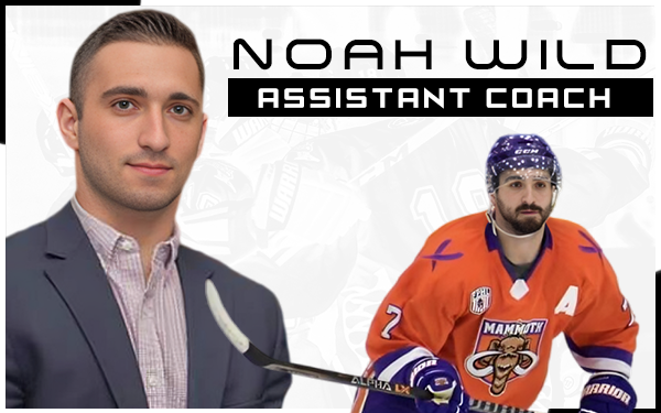Noah Wild joins as Assistant Coach for the 2024-2025 season