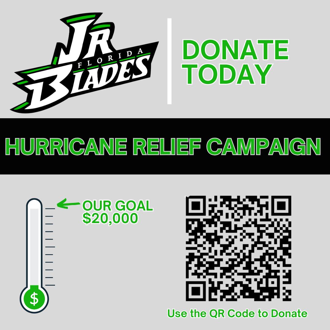 Florida Jr Blades to Run Hurricane Relief Fundraiser